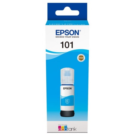Bouteille d'encre Originale Epson EcoTank 101 / Cyan - Epson - photo 7
