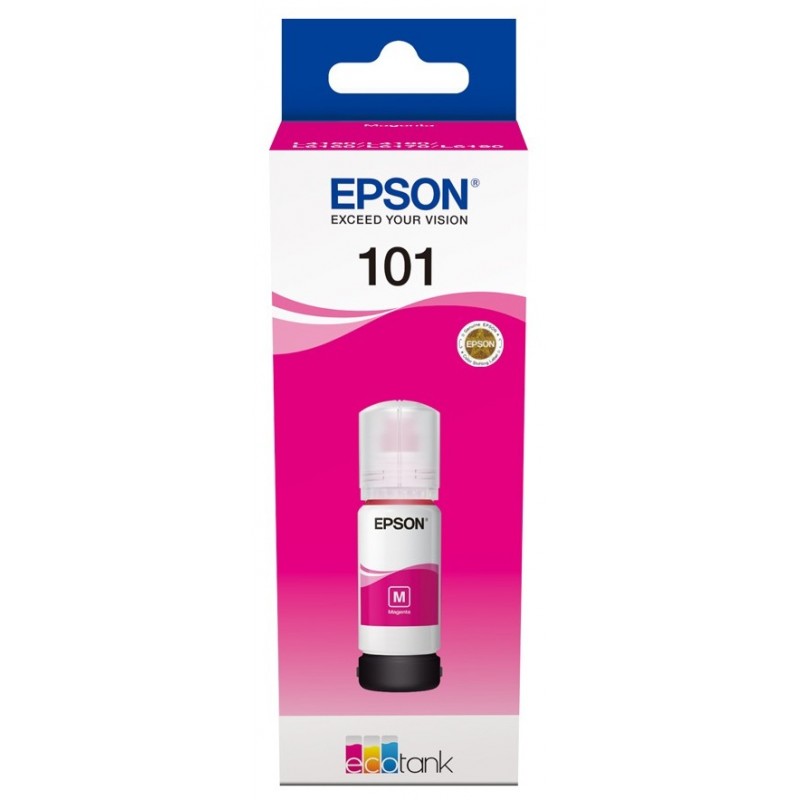 Bouteille d'encre Originale Epson EcoTank 101 / Magenta - Epson - photo 2