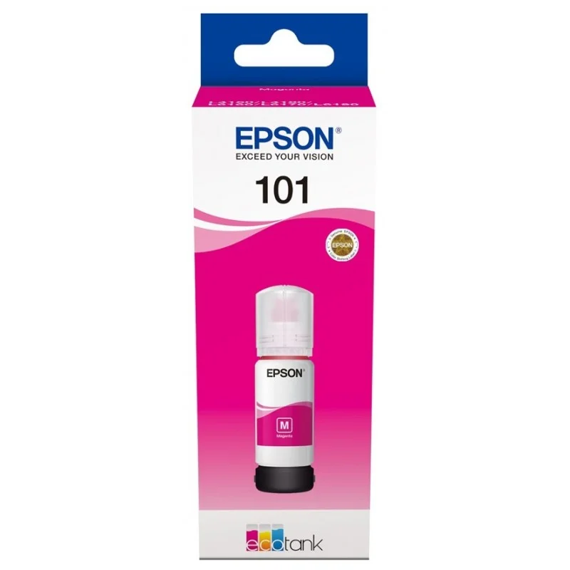 Bouteille d'encre Originale Epson EcoTank 101 / Magenta - Epson - photo 2