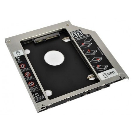 Boitier d'Extension Pour Disque HDD/SSD 2.5" Noir - photo 3