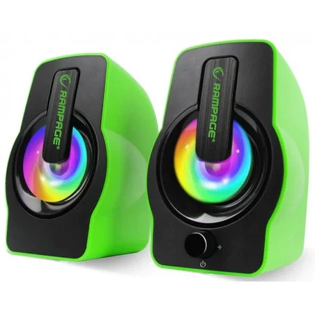 Haut Parleur USB Rampage 2.0 RMS-G7 / 6W / Vert - photo 5
