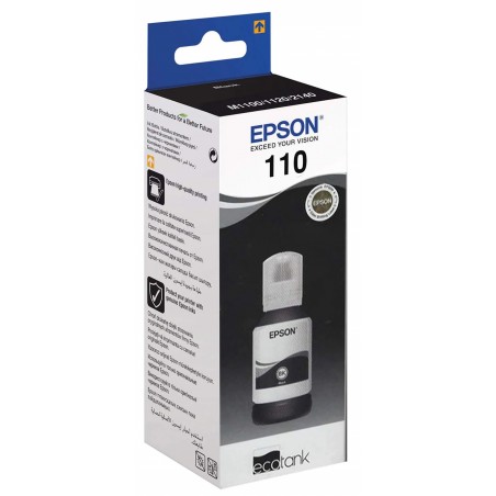 Bouteille d'encre Epson 110 EcoTank Noir Pigmenté / 127ml - Epson - photo 5