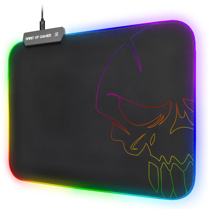 Tapis Souris Gaming Spirit of Gamer Skull RGB M - Spirit of Gamer - photo 2
