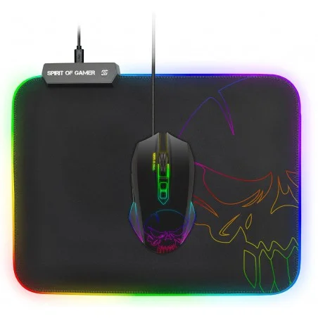 Tapis Souris Gaming Spirit of Gamer Skull RGB M - Spirit of Gamer - photo 11