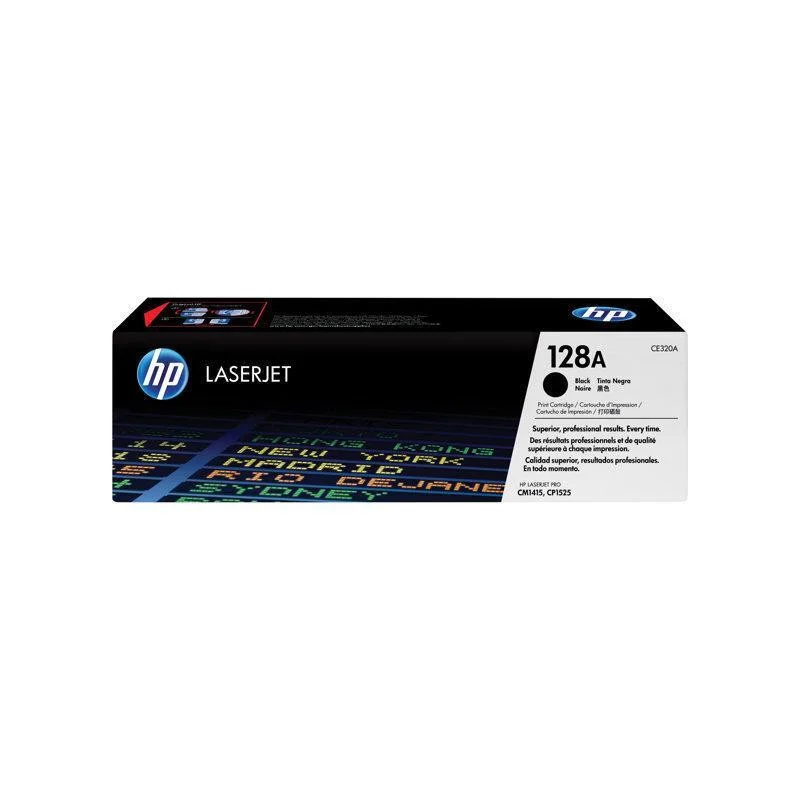 TONER ORIGINAL HP 128A - CE320A / NOIR - HP - photo 1