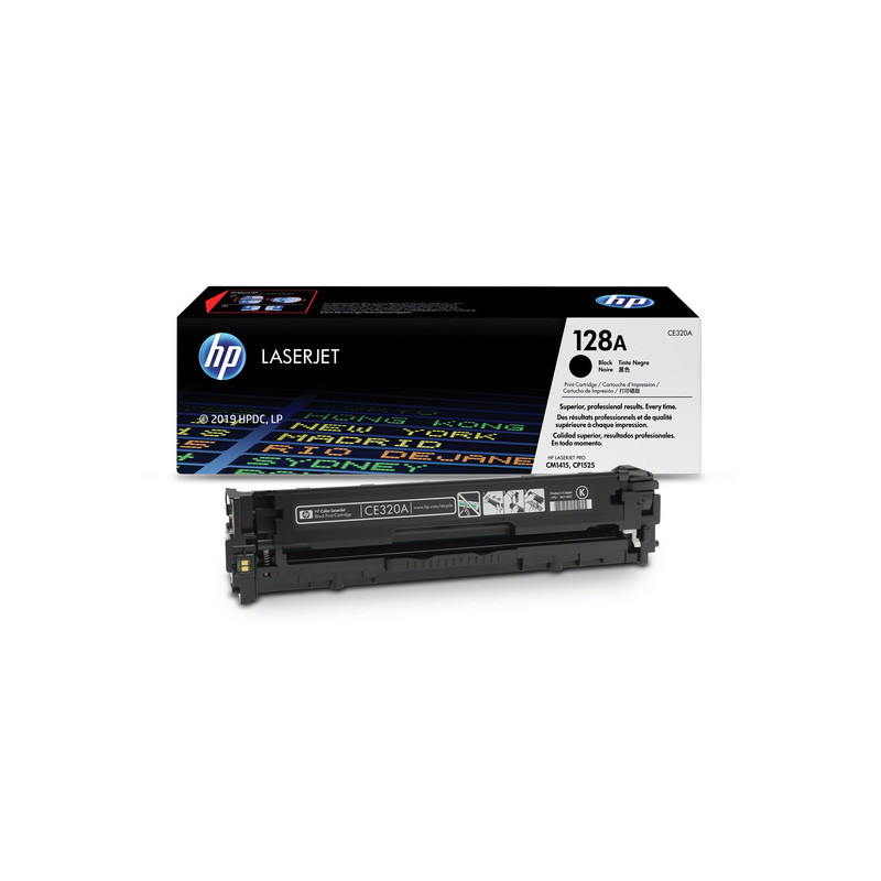 TONER ORIGINAL HP 128A - CE320A / NOIR - HP - photo 6