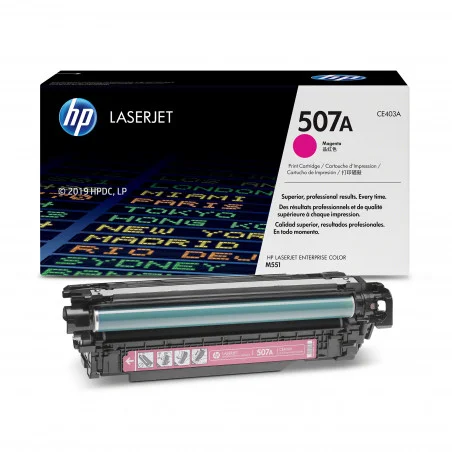 TONER ORIGINAL HP 507A - CE403A / MAGENTA - HP - photo 11