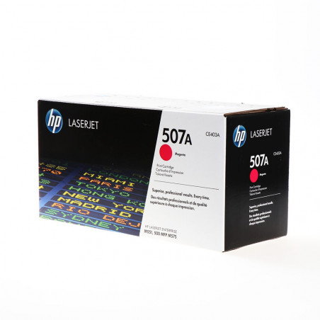 TONER ORIGINAL HP 507A - CE403A / MAGENTA - HP - photo 17
