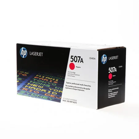 TONER ORIGINAL HP 507A - CE403A / MAGENTA - HP - photo 17