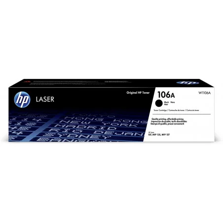 Cartouche de toner laser authentique HP 106A noir / W1106A - HP - photo 8