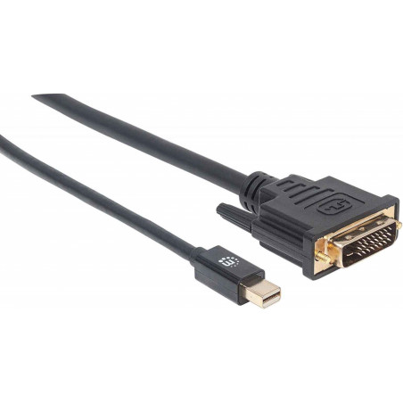 Mini DisplayPort 1.2a to DVI Cable /Noir - photo 4