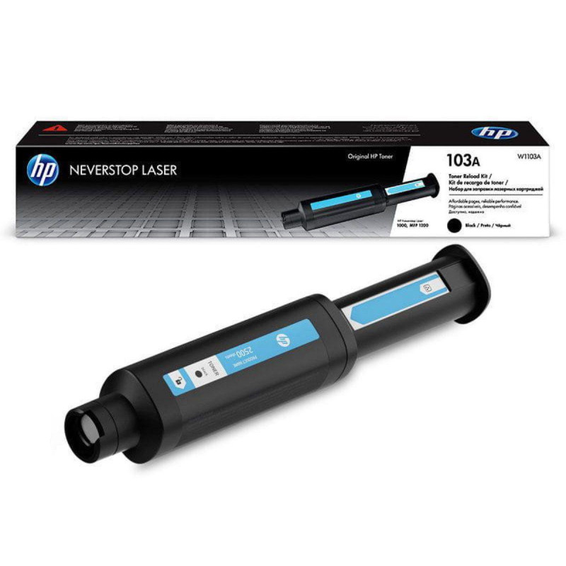 Kit de recharge de toner laser Originale HP 103A noir Neverstop / 2500 pages - HP - photo 1