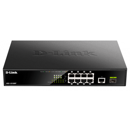 Switch D-Link 8 ports Gigabit 10/100/1000 / POE 1SFP / 1 Gigabit - D-Link - photo 5