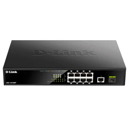 Switch D-Link 8 ports Gigabit 10/100/1000 / POE 1SFP / 1 Gigabit - D-Link - photo 5