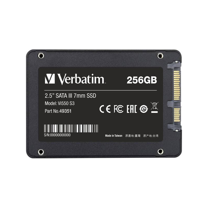 Disque SSD Interne Verbatim Vi550 S3 256 Go 2.5" SATA - photo 2