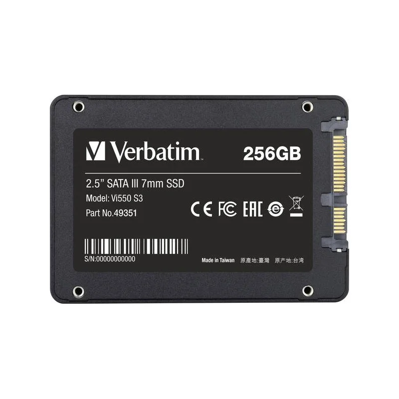 Disque SSD Interne Verbatim Vi550 S3 256 Go 2.5" SATA - photo 2
