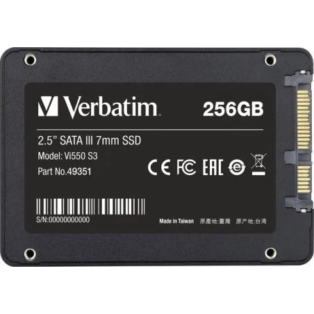 Disque SSD Interne Verbatim Vi550 S3 256 Go 2.5" SATA - photo 8