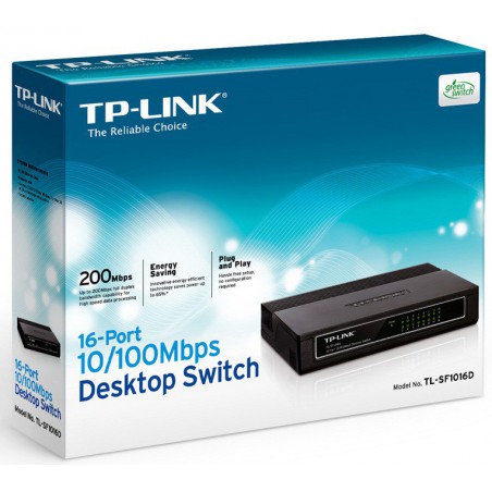 Switch TP-Link 16 Ports 10/100 Mbps - TP-Link - photo 14