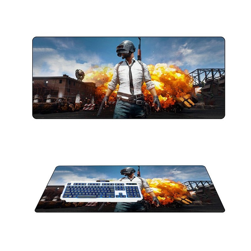 Tapis de souris Gamer Macro PubG / 700 x 300 mm / Motif Assortis - photo 1