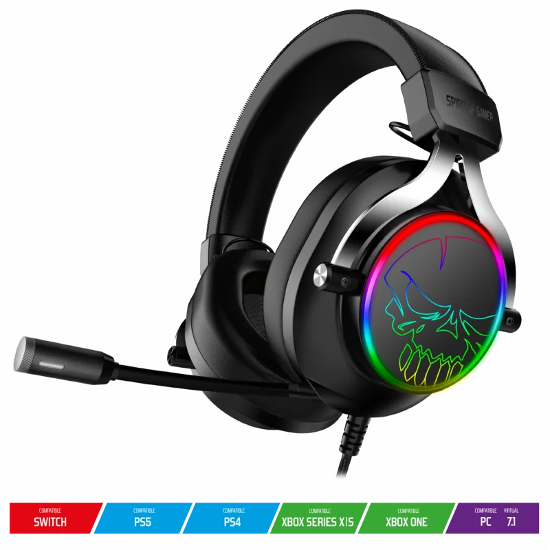 Casque Gaming Spirit Of Gamer Xpert H600 7.1 RGB - Spirit of Gamer - photo 1