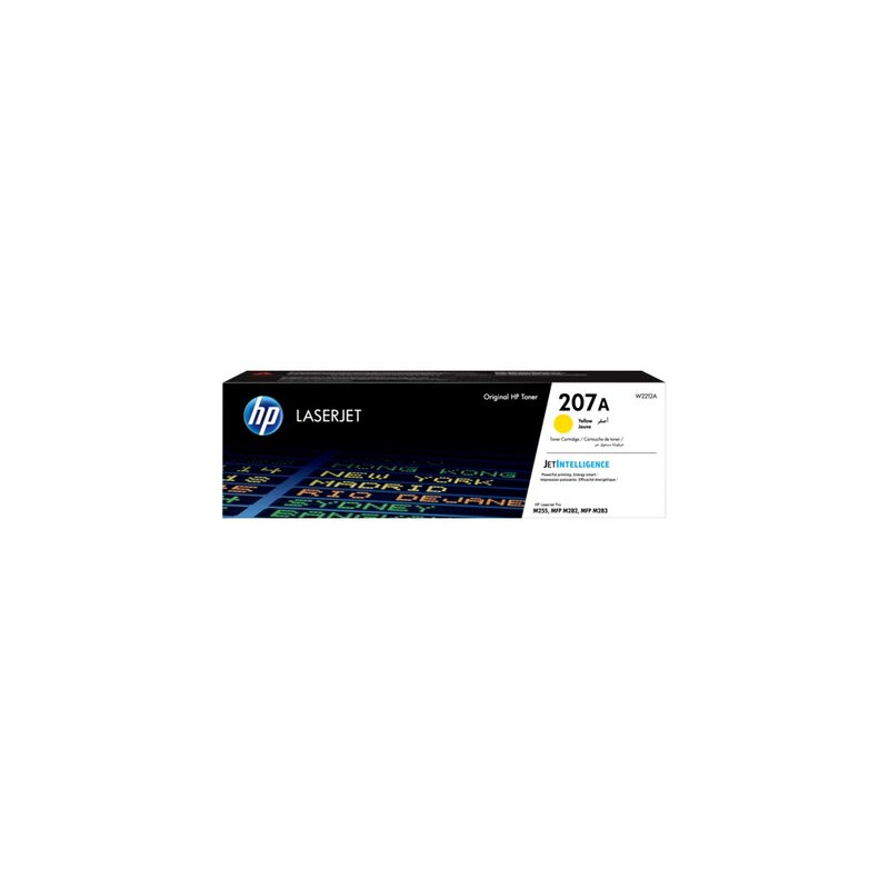 Cartouche de toner HP 207A jaune LaserJet  originale /1 250 pages W2212A - HP - photo 2