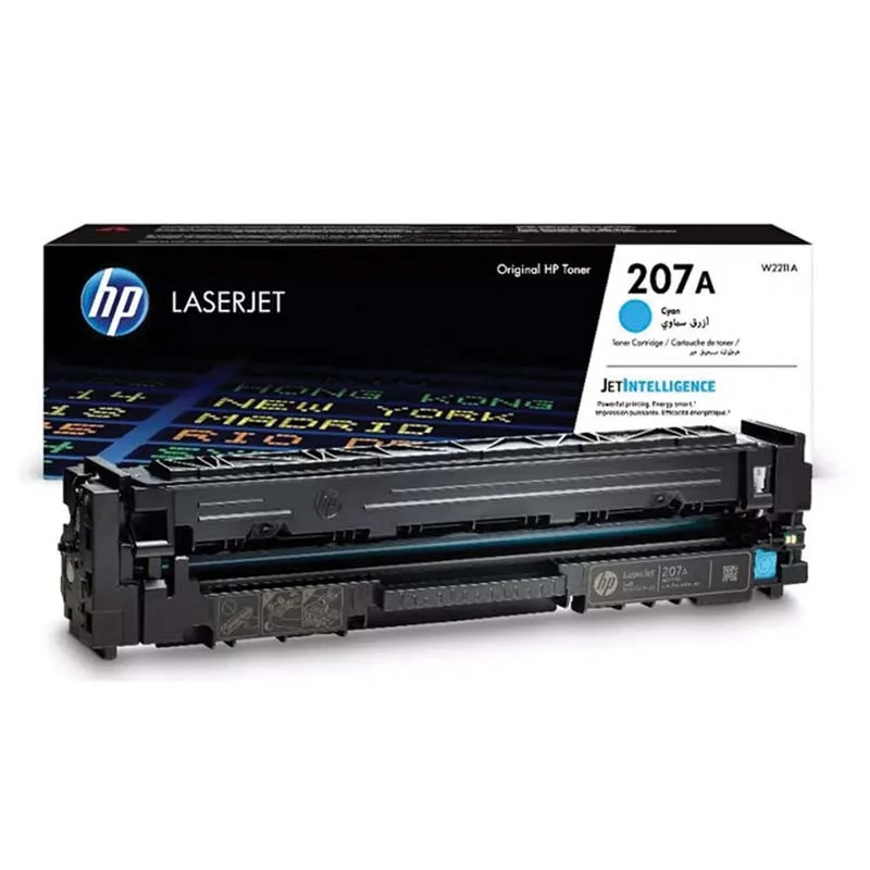 Cartouche de toner HP 207A cyan LaserJet  originale / 1 250 pages W2211A - HP - photo 2