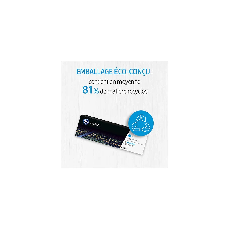 Cartouche de toner HP 207A cyan LaserJet  originale / 1 250 pages W2211A - HP - photo 5