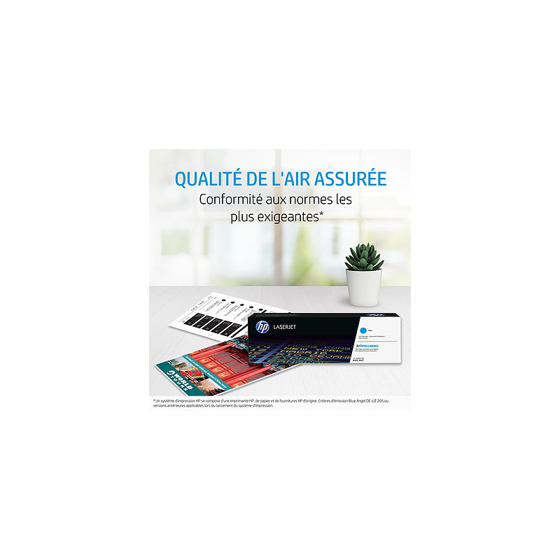 Toner Original HP 212A LaserJet Authentique / jaune