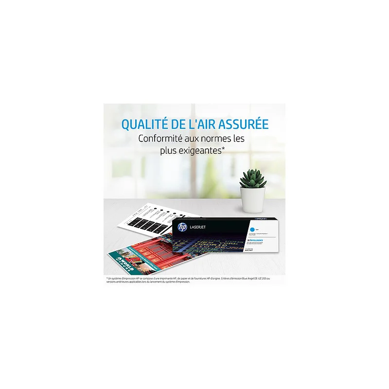 Toner Original HP 212A LaserJet Authentique / jaune