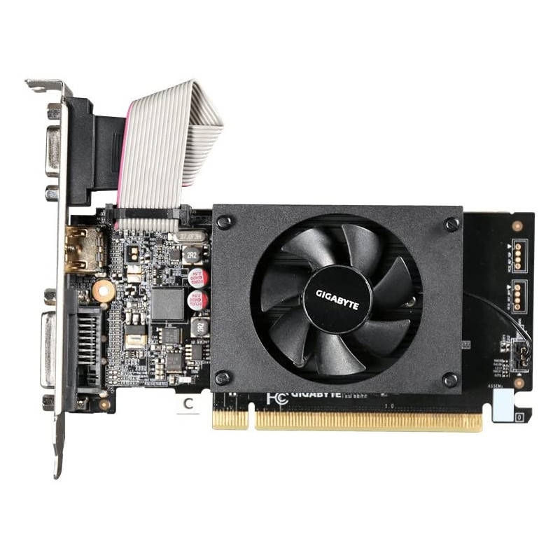 Carte graphique Gigabyte GeForce GT 710 / 2 Go GDDR3 - Gigabyte - photo 2
