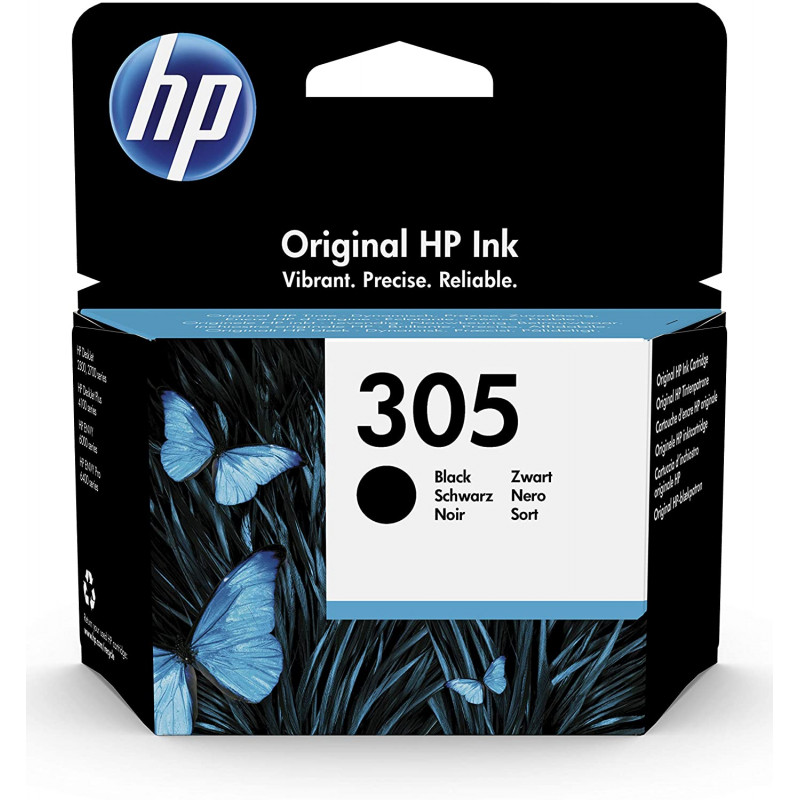 3YM61AE — Cartouche d’encre noire HP 305 authentique - HP - photo 1