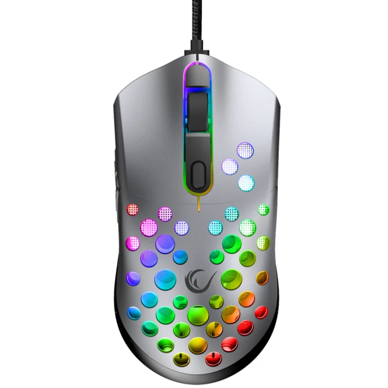 Souris Gaming Rampage Rocket SMX-R66 - 12000 dpi - RGB