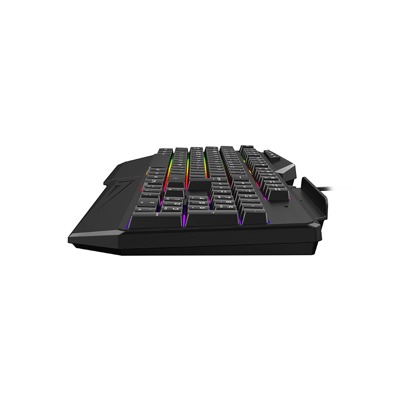 Clavier Gaming Havit KB488L / RGB / Noir - photo 4