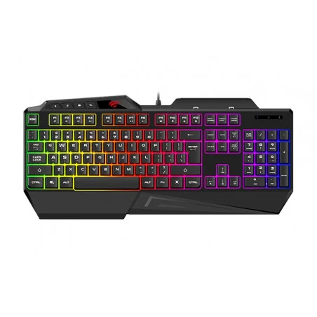 Clavier Gaming Havit KB488L / RGB / Noir - photo 6