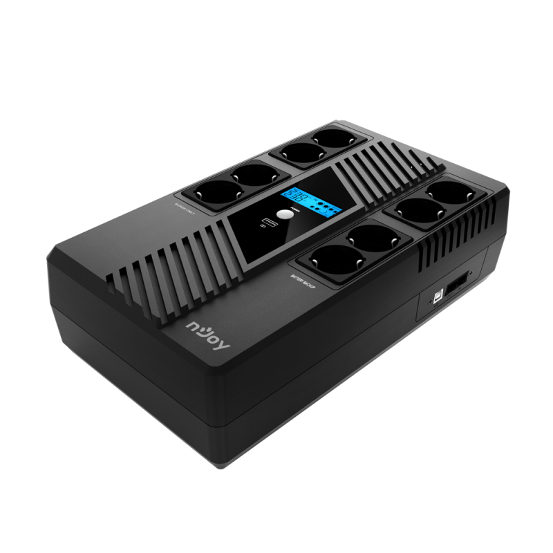 Onduleur Inline NJoy Token 800 / 480 W / 8 Prises - photo 2