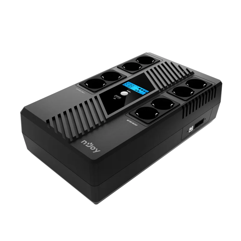 Onduleur Inline NJoy Token 800 / 480 W / 8 Prises - photo 2