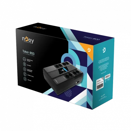 Onduleur Inline NJoy Token 800 / 480 W / 8 Prises - photo 14