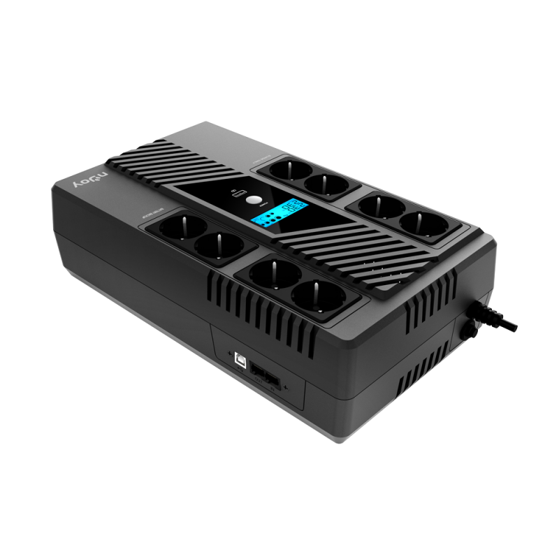 Onduleur Inline NJoy Token 800 / 480 W / 8 Prises - photo 3