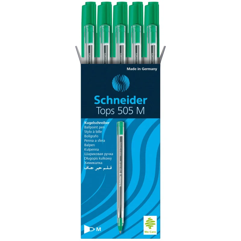 50 Stylos à bille Schneider Tops 505 M / 1.4 mm / Bleu - variant 150604-P50 - photo 3