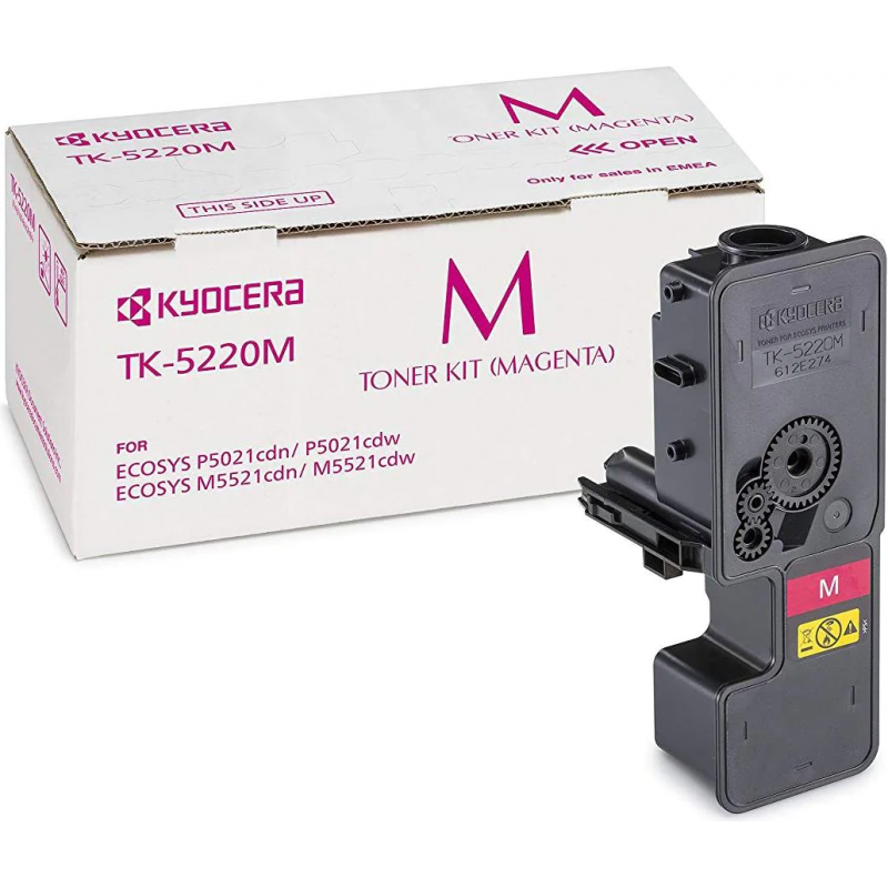 TONER ORIGINAL KYOCERA TK-5220M / MAGENTA - Kyocera - photo 2