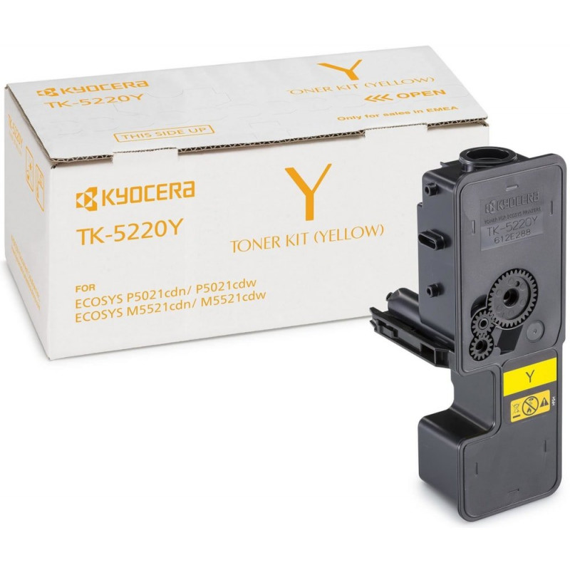 TONER ORIGINAL KYOCERA TK-5220Y / YELLOW - Kyocera - photo 1