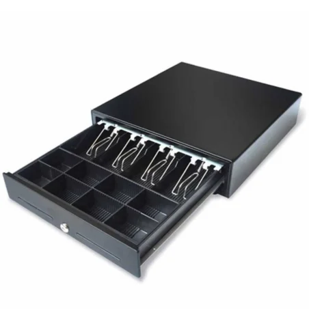 TIROIR CAISSE ÉLECTRONIQUE 14E USB 8 PIÈCES 4 BILLETS / NOIR - photo 3