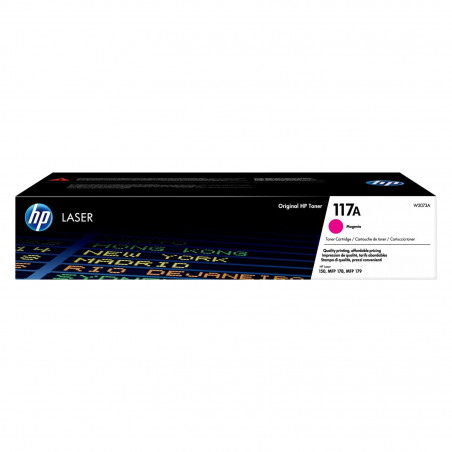 Cartouche de toner laser authentique HP 117A Magenta / W2073A - HP - photo 8