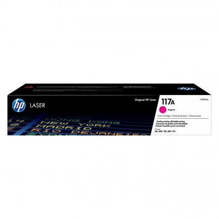 Cartouche de toner laser authentique HP 117A Magenta / W2073A - HP - photo 8