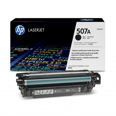 TONER ORIGINAL HP 507A - CE400A / NOIR - HP - photo 10