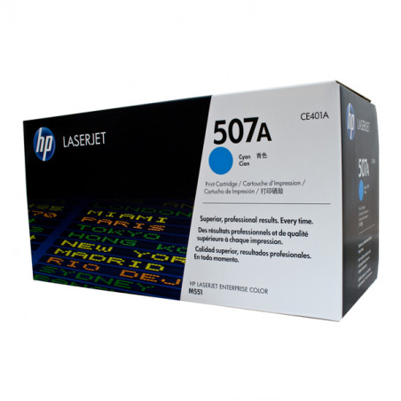 TONER ORIGINAL HP 507A - CE401A / CYAN - HP - photo 13