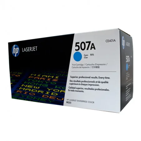 TONER ORIGINAL HP 507A - CE401A / CYAN - HP - photo 13