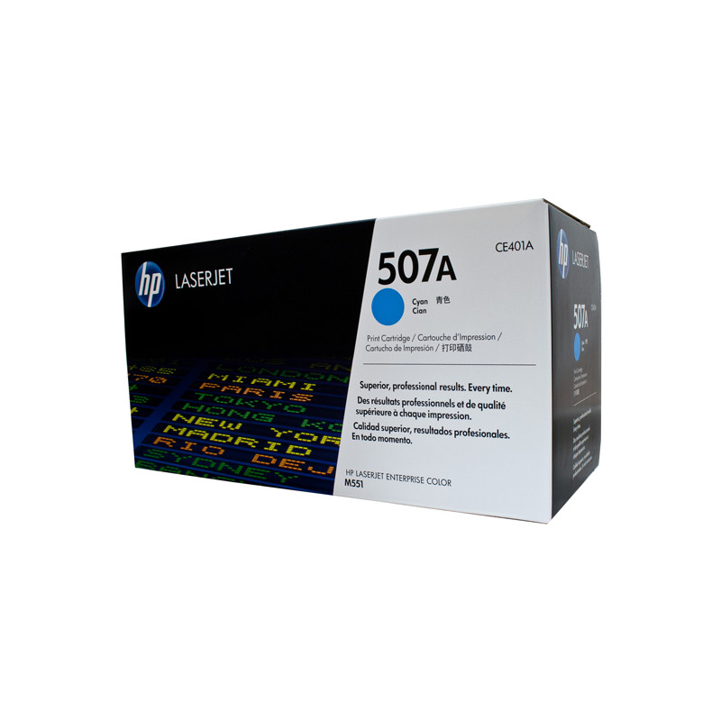 TONER ORIGINAL HP 507A - CE401A / CYAN - HP - photo 4