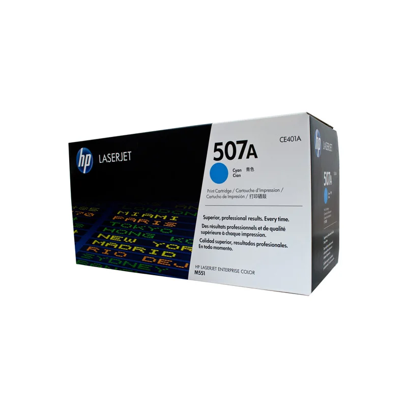 TONER ORIGINAL HP 507A - CE401A / CYAN - HP - photo 4