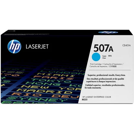 TONER ORIGINAL HP 507A - CE401A / CYAN - HP - photo 8